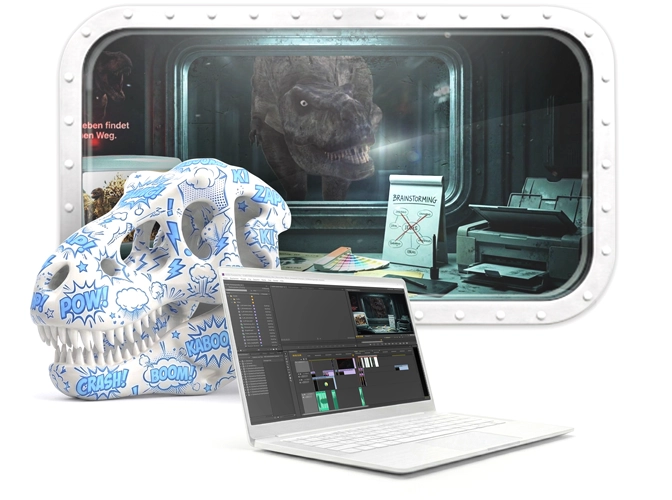 Mediengestalter Christoph Reiche nutzt generative KI Tools zur effizienten Erstellung von Content – Symbolbild KI Evolution.